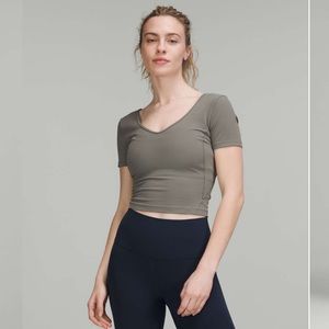 LuluLemon Align T-Shirt Grey Sage